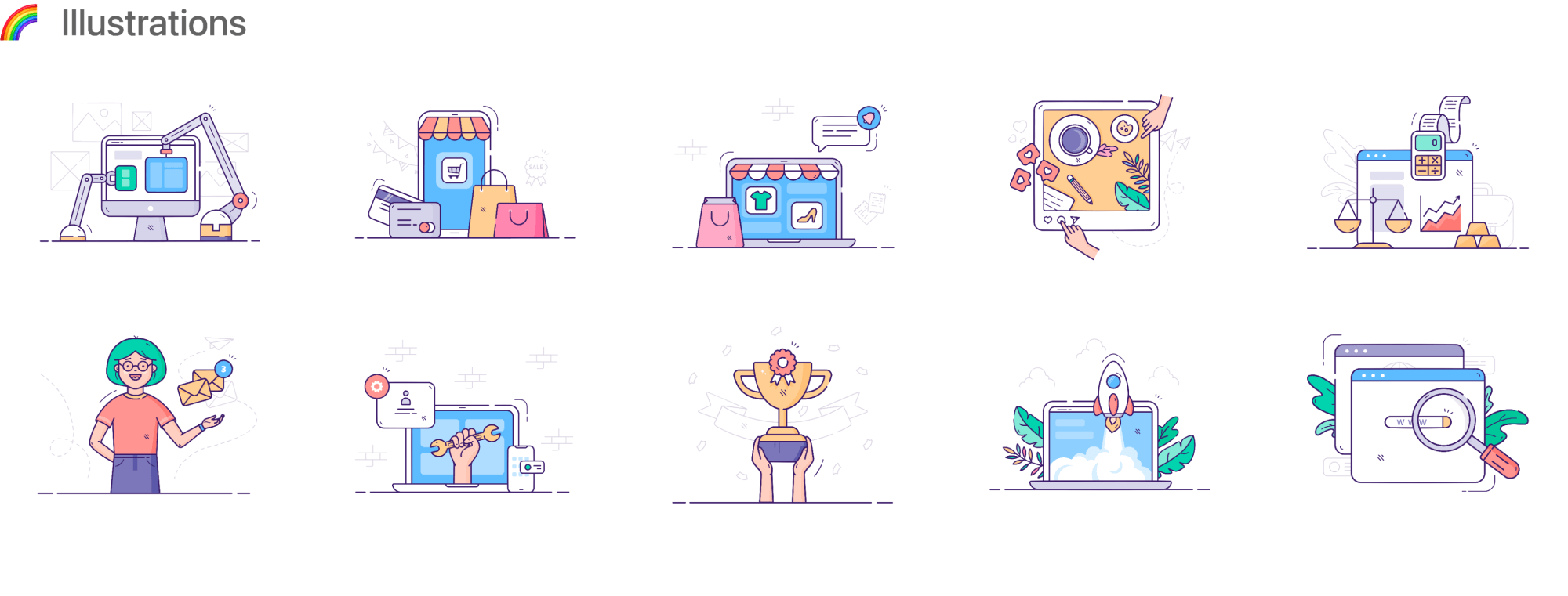 Landing Page Website - Level Up Your Business presentation image