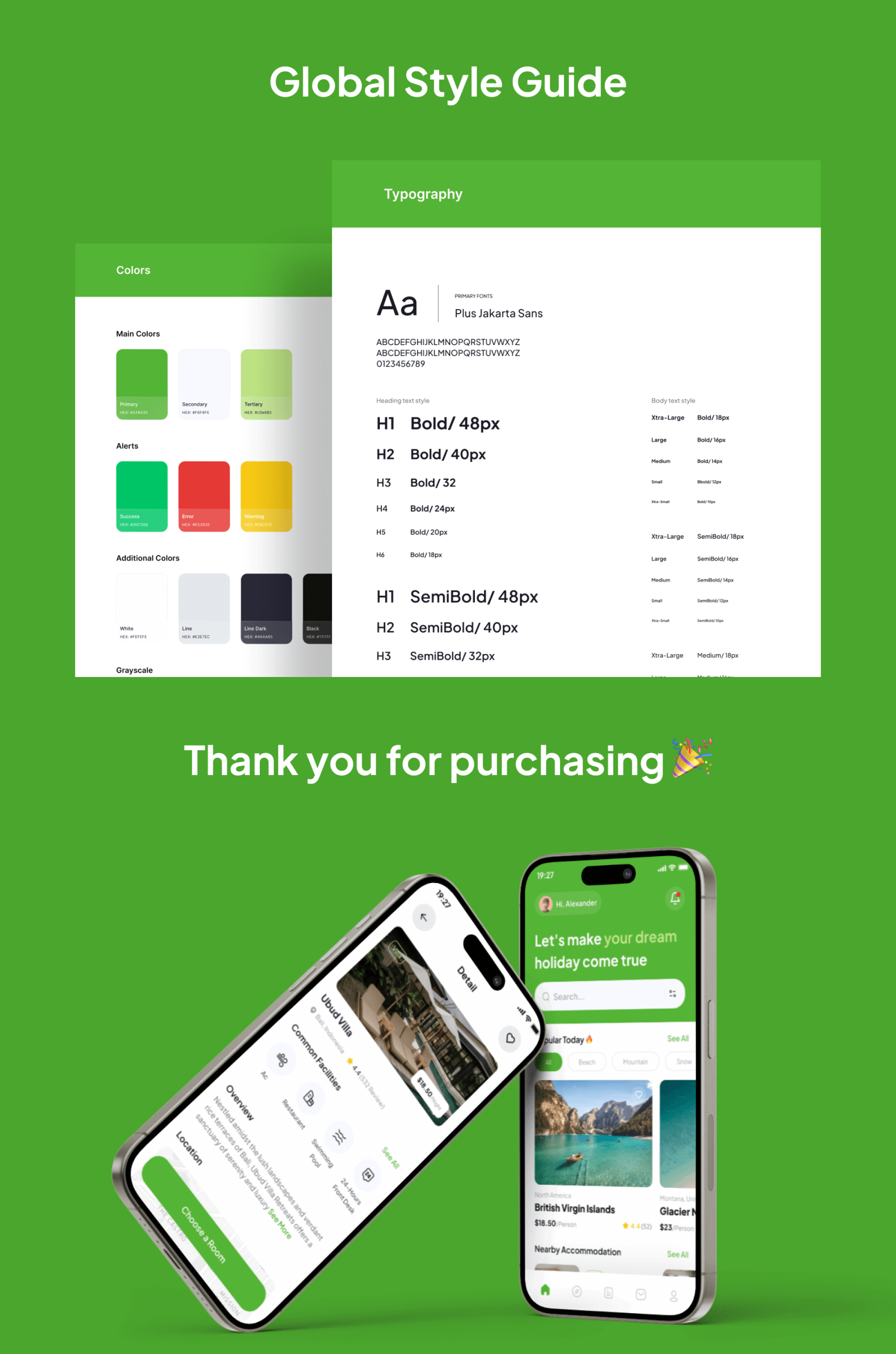 Suntrip - Travel App UI Kit presentation image