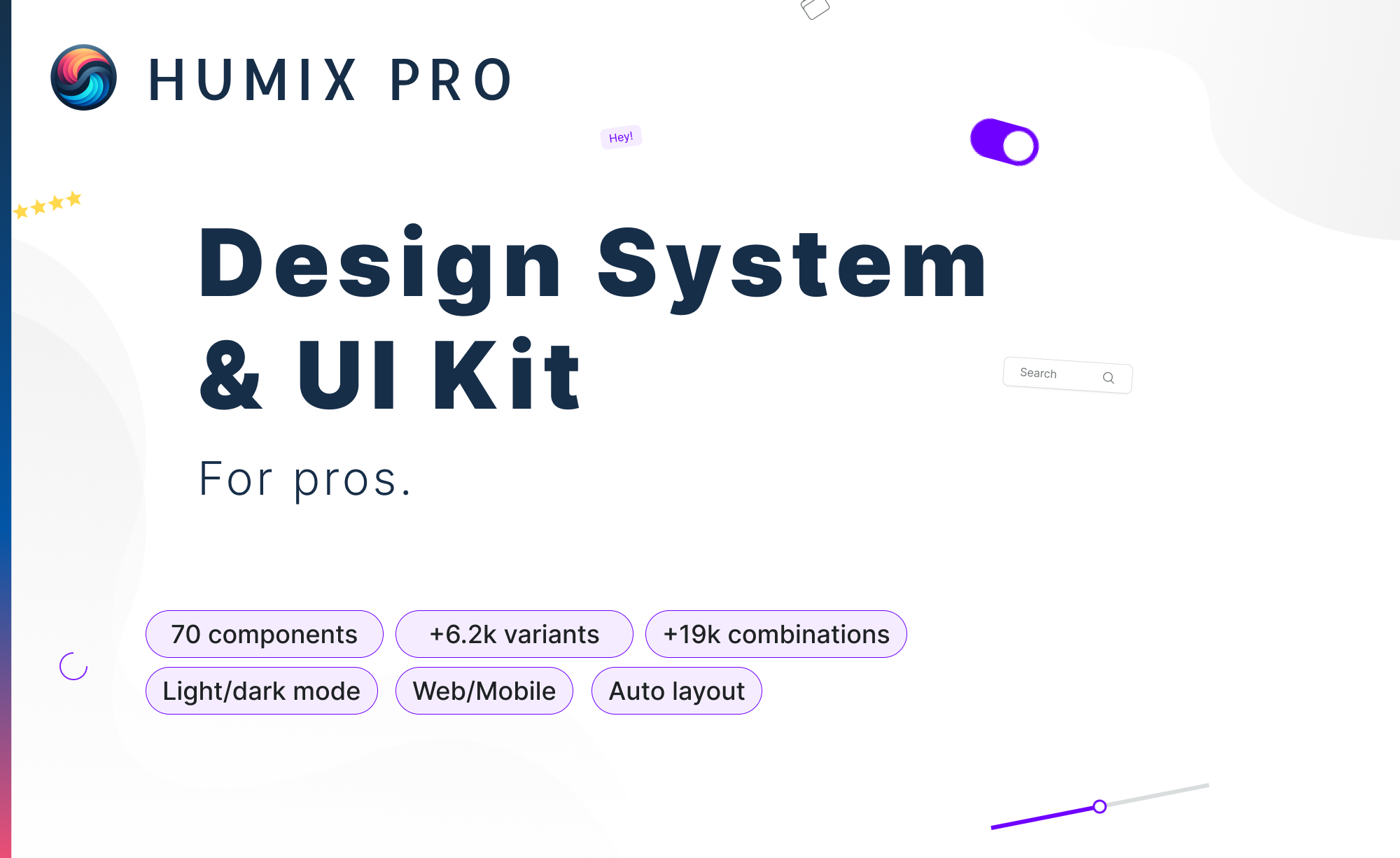 Humix - Design System & UI Kit presentation image