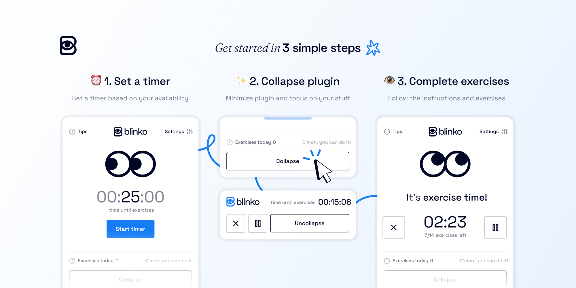 Blinko plugin for Figma & FigJam presentation image