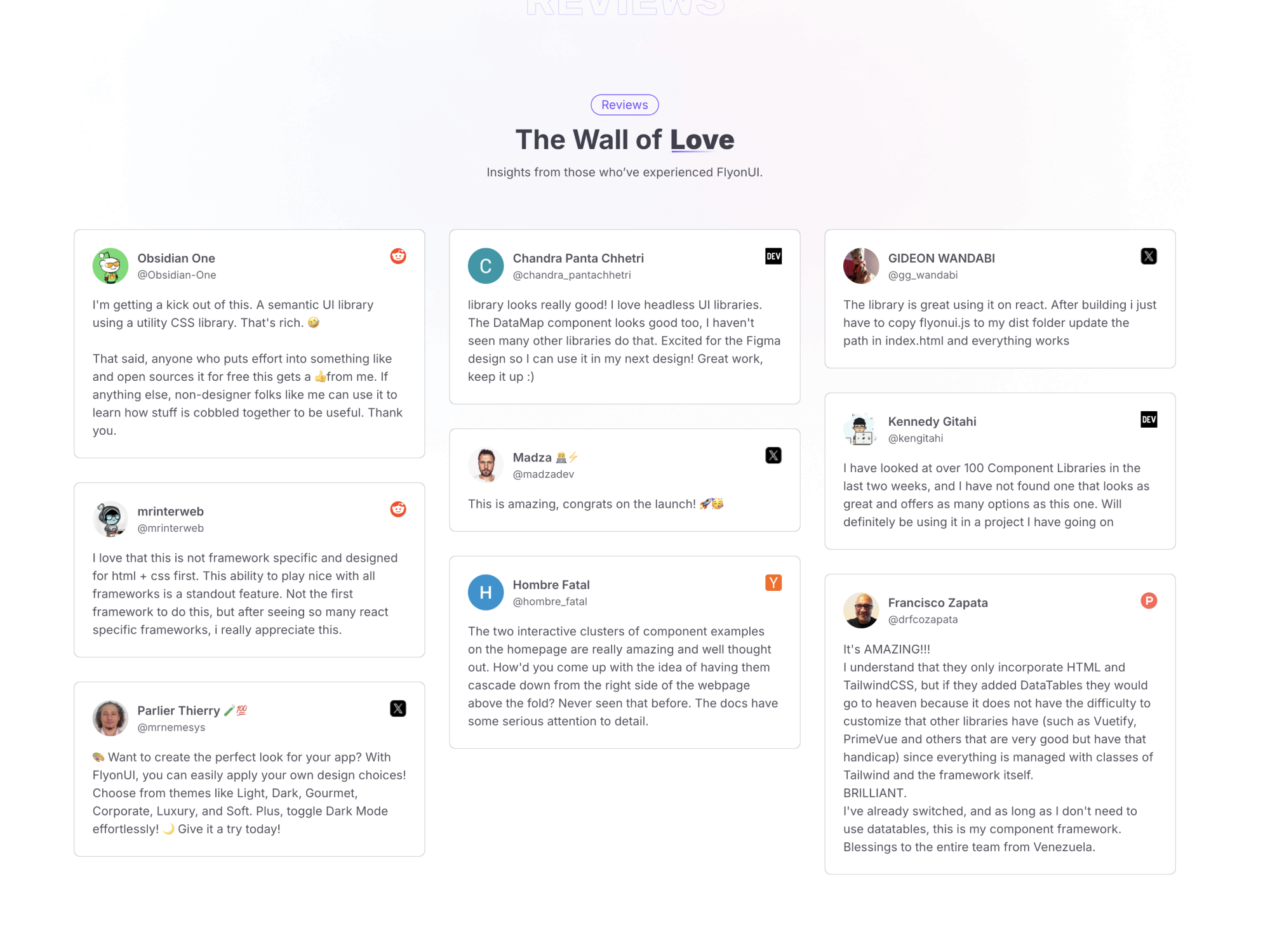 FlyonUI - The Easiest Tailwind CSS Components Library (Demo PNG) presentation image